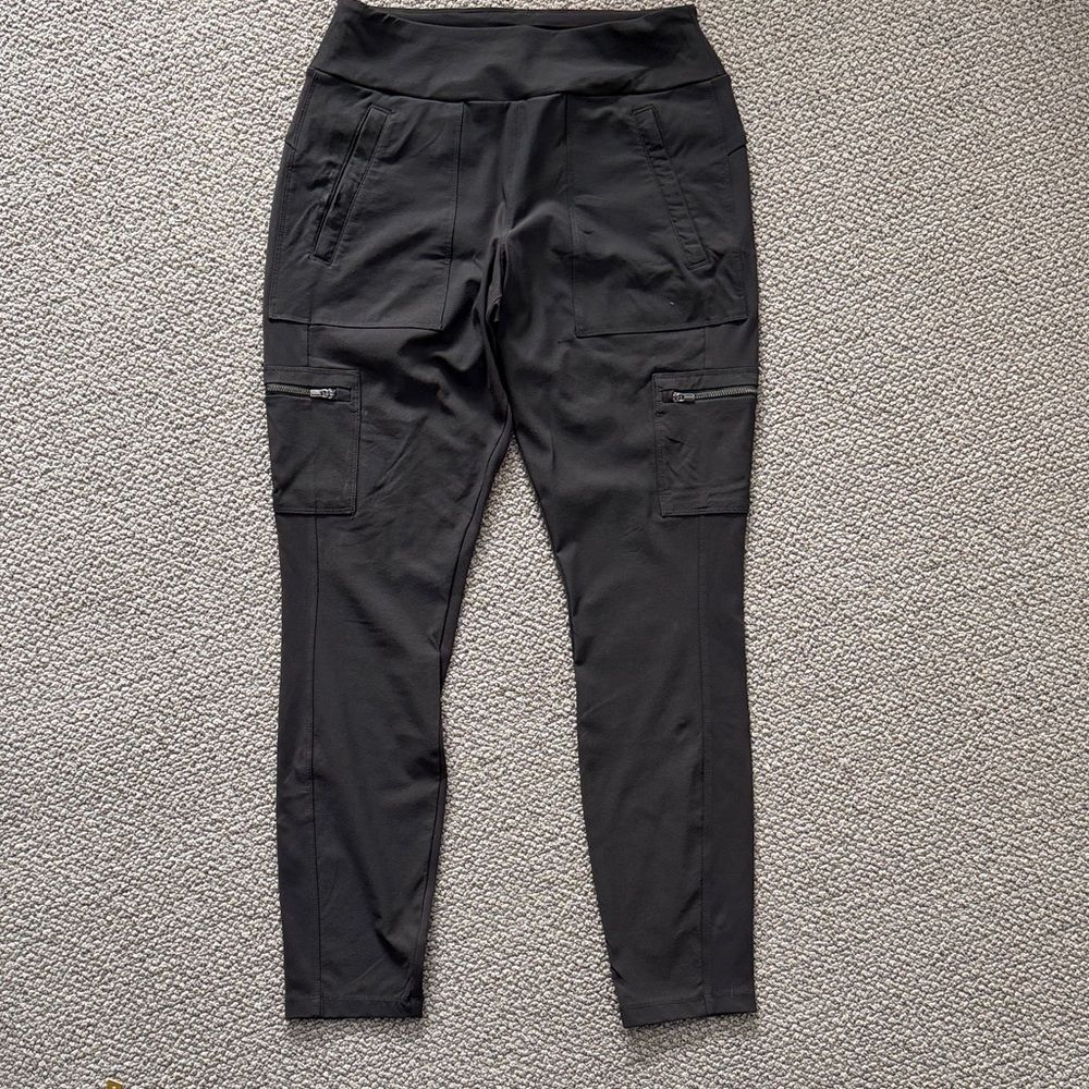 Athleta Women's Charcoal Cargo Trousers